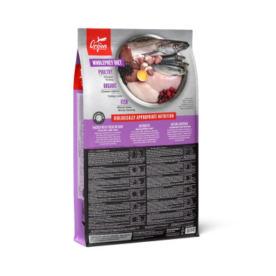 ORIJEN Puppy Large Breed – hrană uscată fără cereale pentru câini juniori de talie mare, cu pui și curcan, 11,4 kg